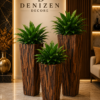 Denizen Timber Luxe Planter Trio