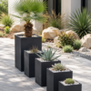 Denizen Noir Cube Planter Collection