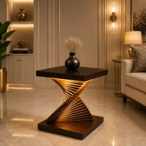 Denizen Twist Luxury Side Table