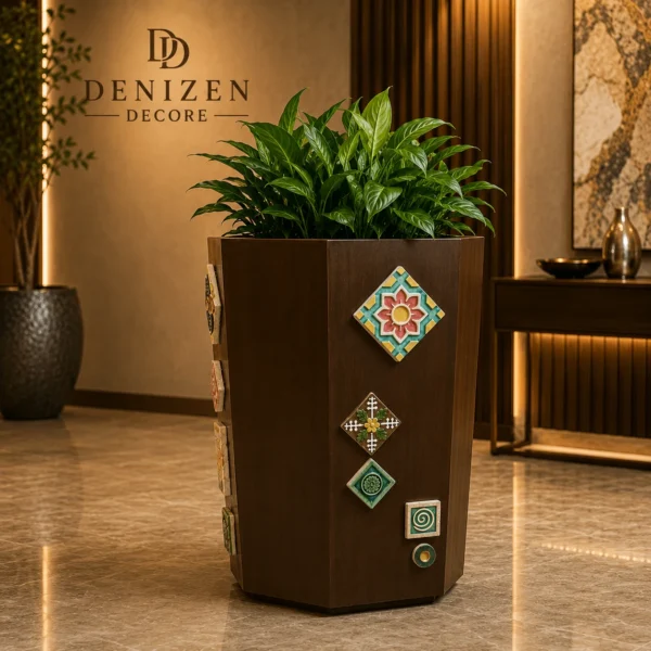 Denizen Mosaic Heritage Planter